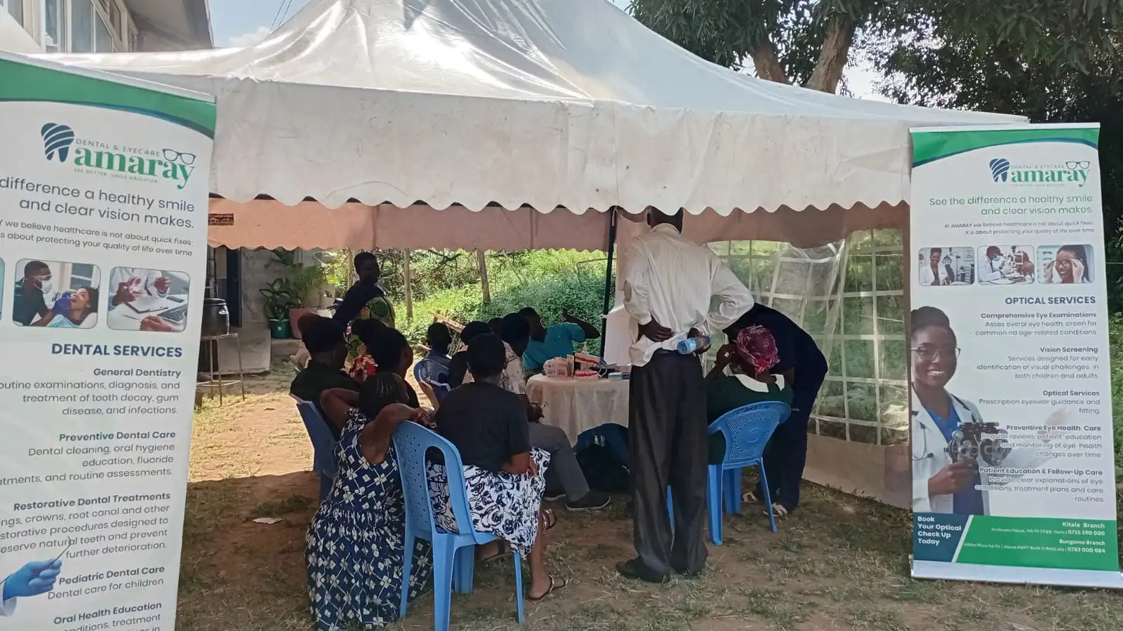 AMARAY reception and waiting area