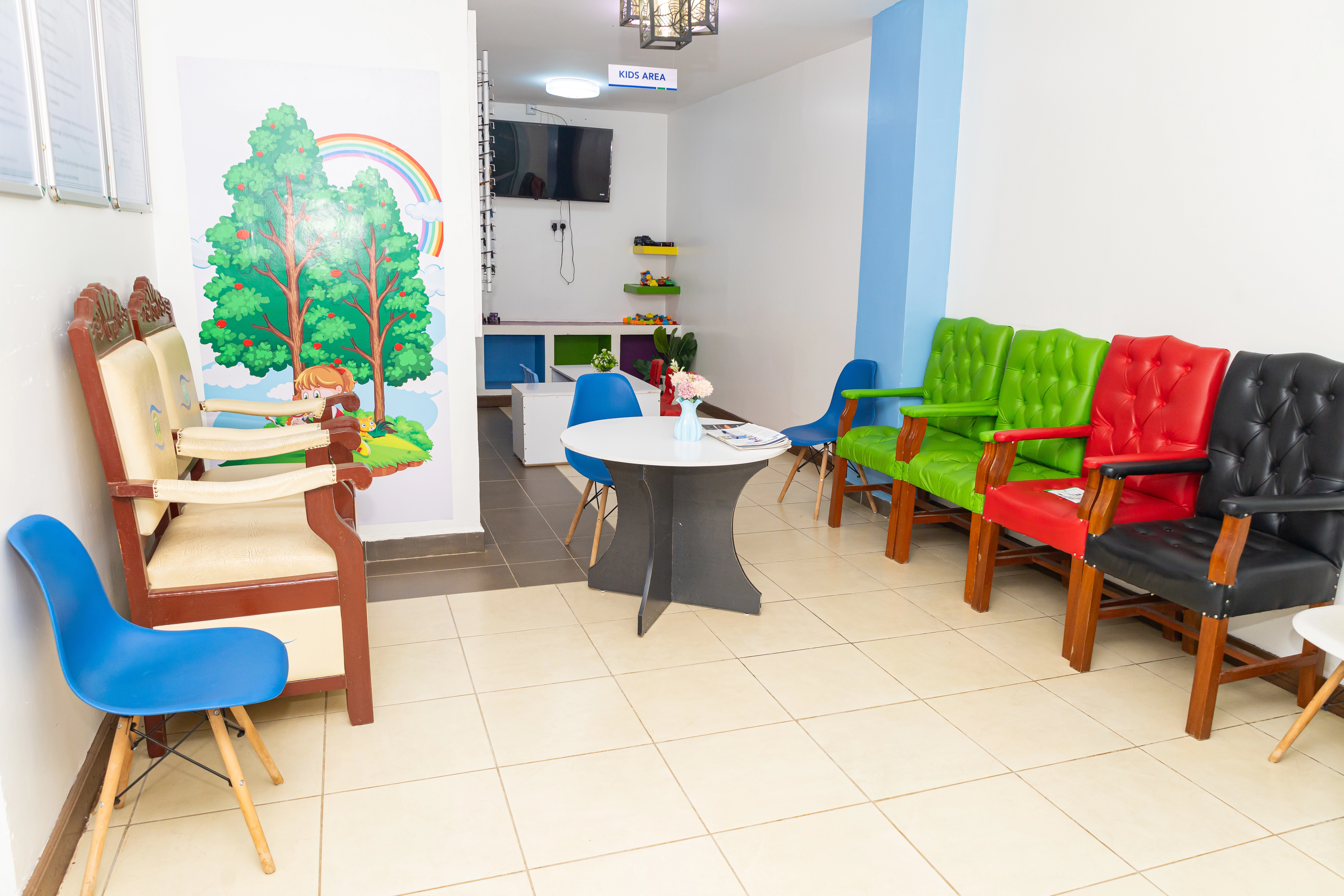 Modern treatment suite at AMARAY